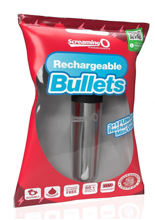 Screaming O Rechargeable Bullets - Purple
