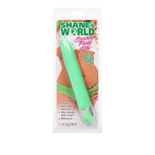 Shane's World Sorority Party Vibe All Night Vibrator - Green