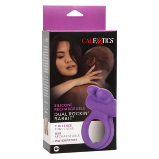 Silicone Rechargeable Dual Rockin Rabbit®