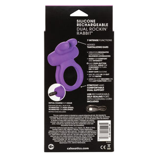 Silicone Rechargeable Dual Rockin Rabbit®