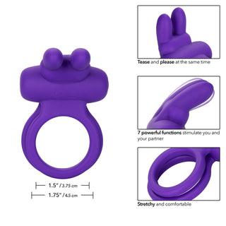 Silicone Rechargeable Dual Rockin Rabbit®