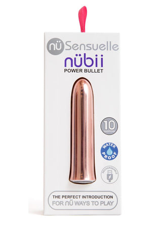 Sensuelle - Nubii 15 Function Rechargeable Bullet Vibrator - Ultra Violet