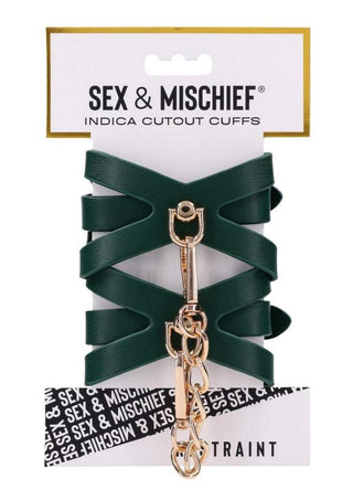 Sex and Mischief Indica Cutout Cuffs