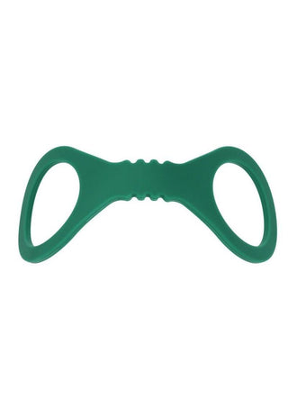 Sex & Mischief Indica Silicone Cuffs - Small - Green