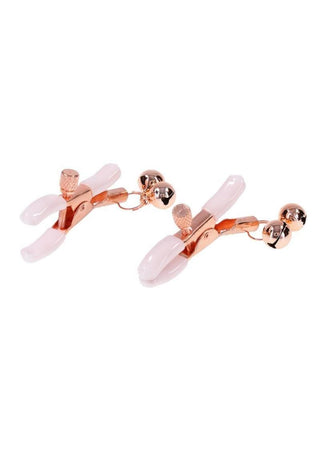 Sex and Mischief Peaches N Creame Bell Nipple Clamps
