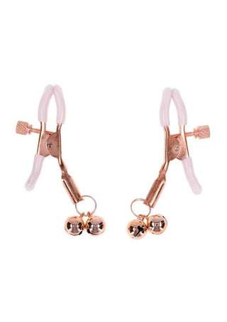 Sex and Mischief Peaches N Creame Bell Nipple Clamps