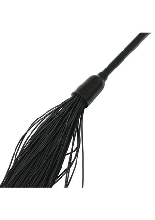 Sex & Mischief Rubber Tickler - Black