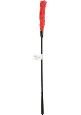 Sex & Mischief Rubber Tickler - Black