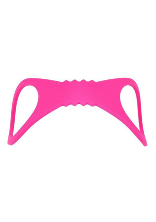 Sex & Mischief Silicone Cuffs - Small - Hot Pink