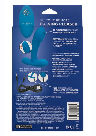 Silicone Remote Pulsing Pleaser