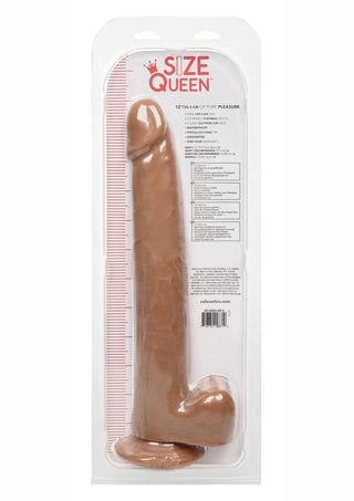 CalExotics Size Queen 12" Dildo with Suction Cup