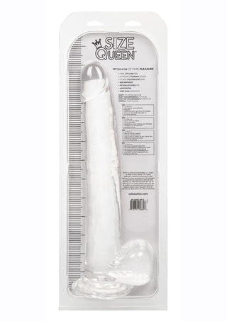 CalExotics Size Queen 12" Dildo with Suction Cup