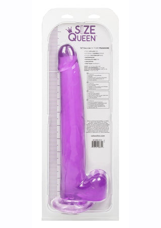 CalExotics Size Queen 12" Dildo with Suction Cup
