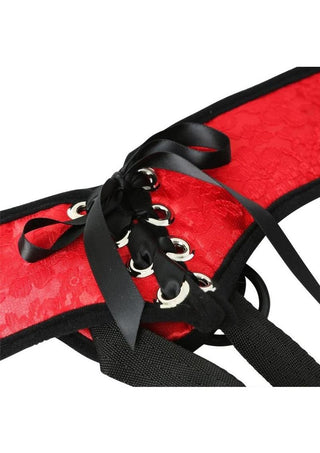 Sportsheets Sunrise Lace Corsette Strap On Harness