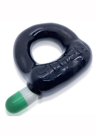 Oxballs - STASH Cockring w/ aluminum capsule insert - clear