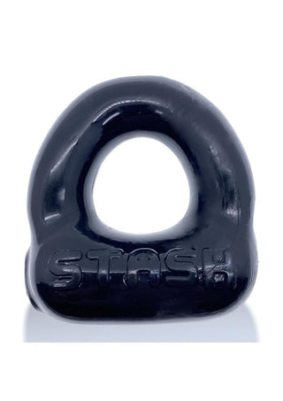 Oxballs - STASH Cockring w/ aluminum capsule insert - clear
