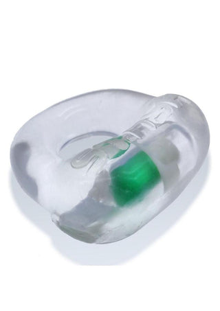Oxballs - STASH Cockring w/ aluminum capsule insert - clear