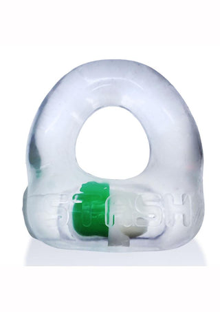 Oxballs - STASH Cockring w/ aluminum capsule insert - clear