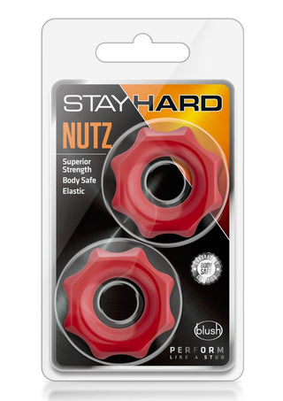 Stay Hard Nutz Cock Ring- Black