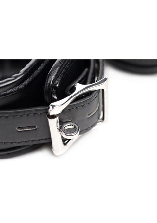 Strict Slave Bondage Shackle Set - Black