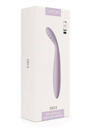 Svakom Cici 2 Rechargeable Silicone App Controlled G-Spot Vibrator