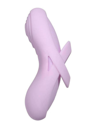 Svakom Echo 2 App Compatible Rechargeable Silicone Heated Finger Vibrator - Blue