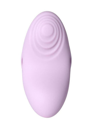 Svakom Echo 2 App Compatible Rechargeable Silicone Heated Finger Vibrator - Blue