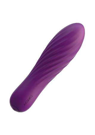 Svakom - Tulip Rechargeable Silicone Bullet - Purple