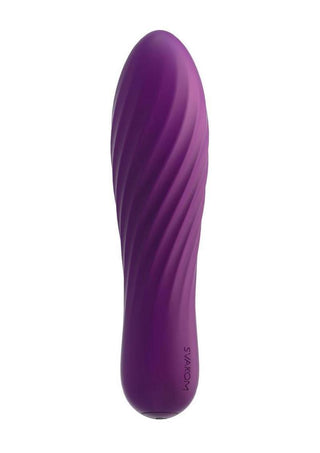 Svakom - Tulip Rechargeable Silicone Bullet - Black