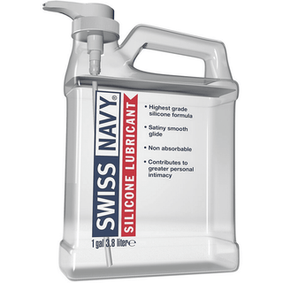 Swiss Navy Silicone Lubricant 128oz (1 Gallon) 3785ml - Circus of Books