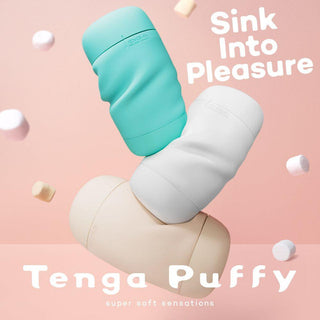 TENGA PUFFY SUGAR WHITE - Circus of Books