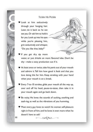 Tickle His Pickle Guide to Penis Pleasing Book Dr. Sadie Allison