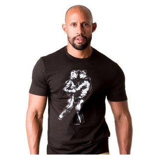 Tom of Finland Leather DUO Black T-Shirt - Circus of Books