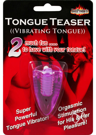 Tongue Teaser Silicone Oral Vibrator Magenta