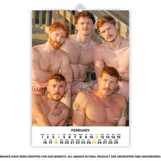 Red Hot - Fire Island 2025 Calendar