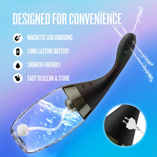 Anal Adventures Platinum – Aqua Jet - Black
