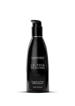 Wicked Ultra Silicone Lubricant Unscented 4oz