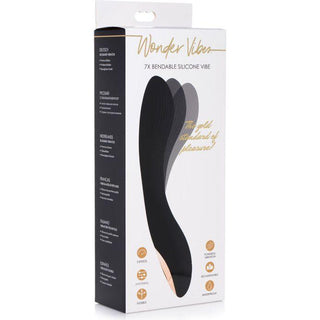 Wonder Vibes - 7X Bendable Silicone Vibrator - Circus of Books