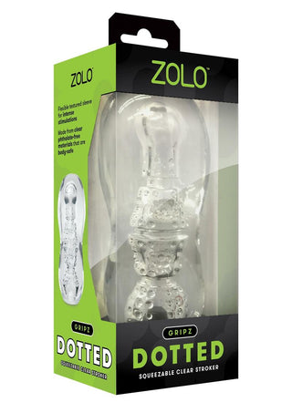 ZOLO Gripz Dotted Stroker Masturbator