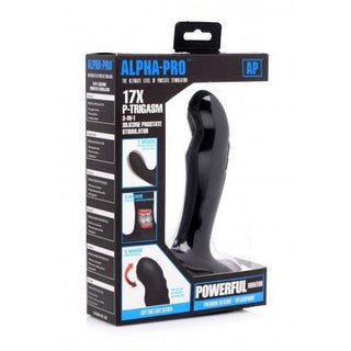 Alpha-Pro - 17X P-Trigasm Silicone Prostate Stimulator Plug - Circus of Books