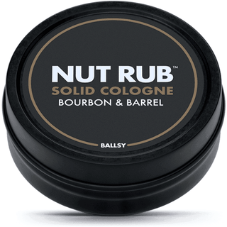 Ballsy Nut Rub Solid Cologne - Bourbon and Barrel 1oz - Circus of Books