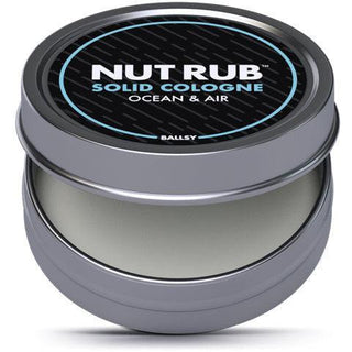 Ballsy Nut Rub Solid Cologne - Ocean & Air 1oz - Circus of Books