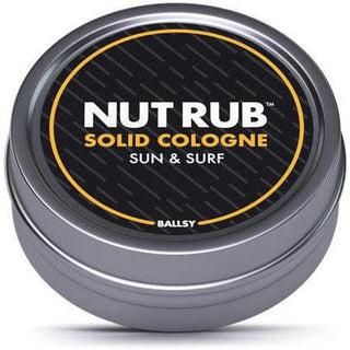 Ballsy Nut Rub Solid Cologne - Sun & Surf 1oz - Circus of Books