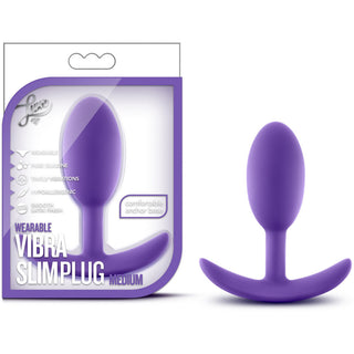 Blush Luxe - Wearable Vibra Silim Plug - Medium Purple - Circus of Books