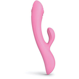 Bunny & Clyde - Rechargeable Silicone Rabbit Vibrator - Pink Passion - Circus of Books