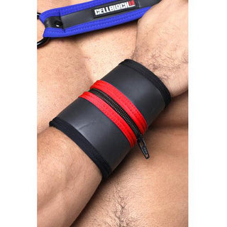 Cellblock 13 - BUCKLE UP NEOPRENE WALLET CUFF - Circus of Books