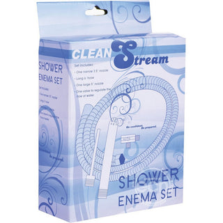 CleanStream - Shower Enema Set - Silver - Circus of Books