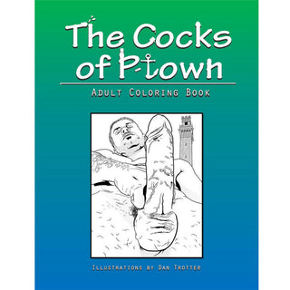 Cocks of P-Town Coloring Book - Circus of Books