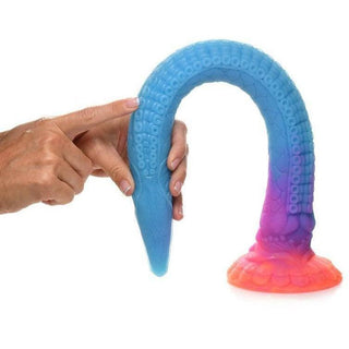 Creature Cocks - Makara - Glow in The Dark Silicone Snake Dragon Dildo - Circus of Books