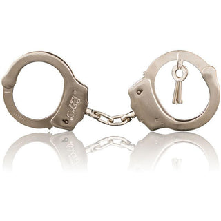 DELUXE DOUBLE LOCK HANDCUFFS - Circus of Books